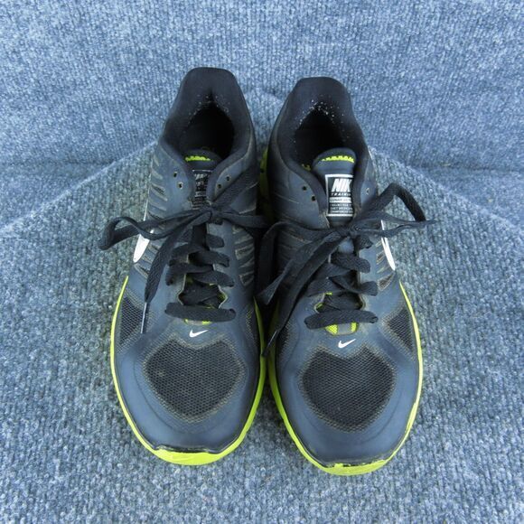 Nike Training Lunar Victory II Women Sneaker Shoes Sz 6.5 Medium Black Synthetic - Picture 3 of 9